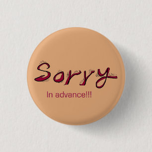 sorry buttons