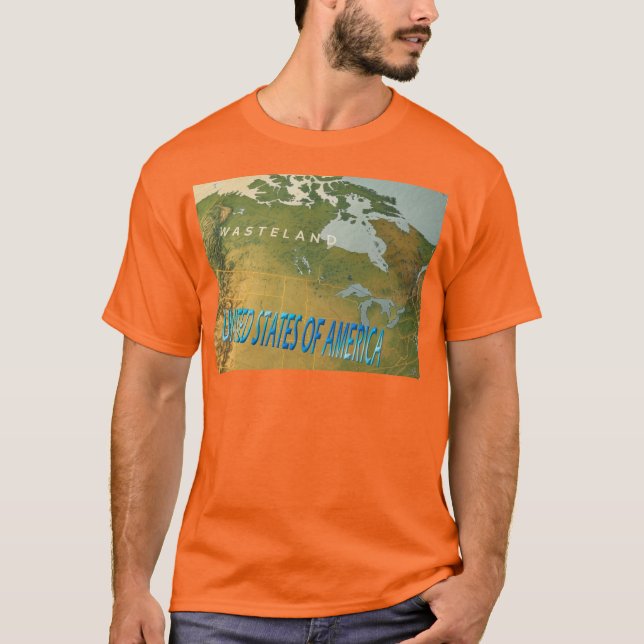 Sorry Canada men orange T-shirt (Front)