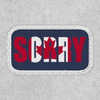 Sorry Canadian Flag Novelty Humor