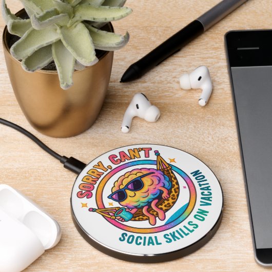 Sorry Can't.... Wireless Charger (Desk 2)