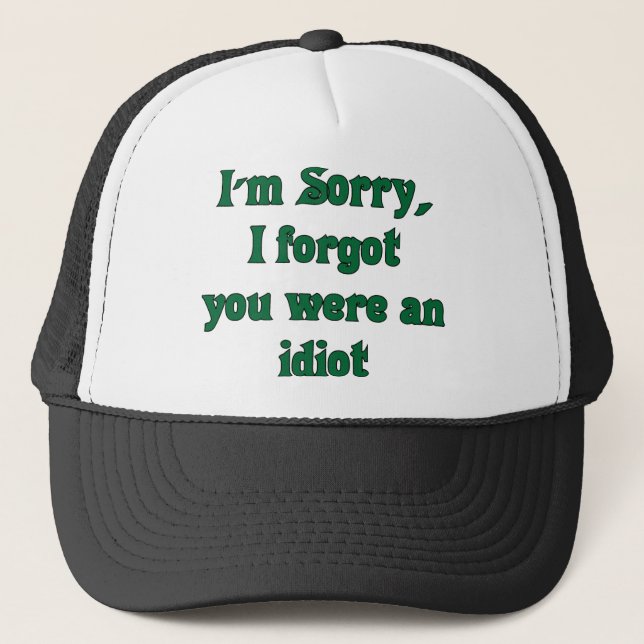 Sorry cap (Front)