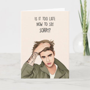 Sorry Card