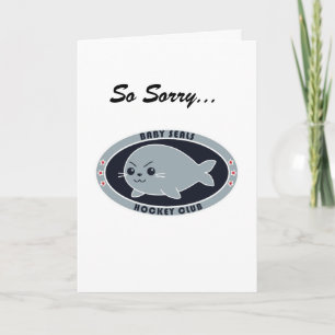 Sorry Card