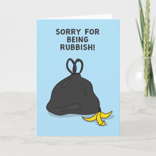 Sorry Card 