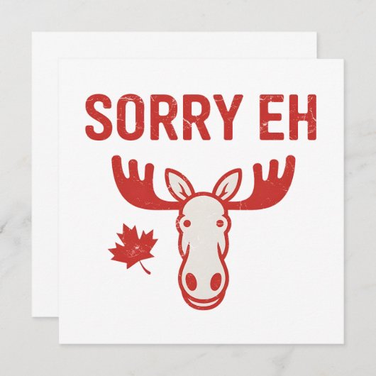 Sorry Eh (Front/Back)