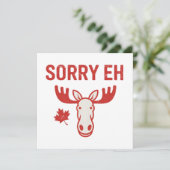 Sorry Eh (Standing Front)