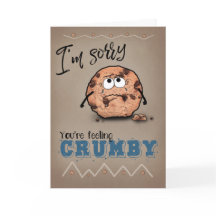 Sorry feeling crumby cookie get well soon