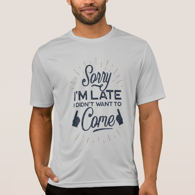 Sorry for late best design Men's Sport-Tek Competi T-Shirt (Front)