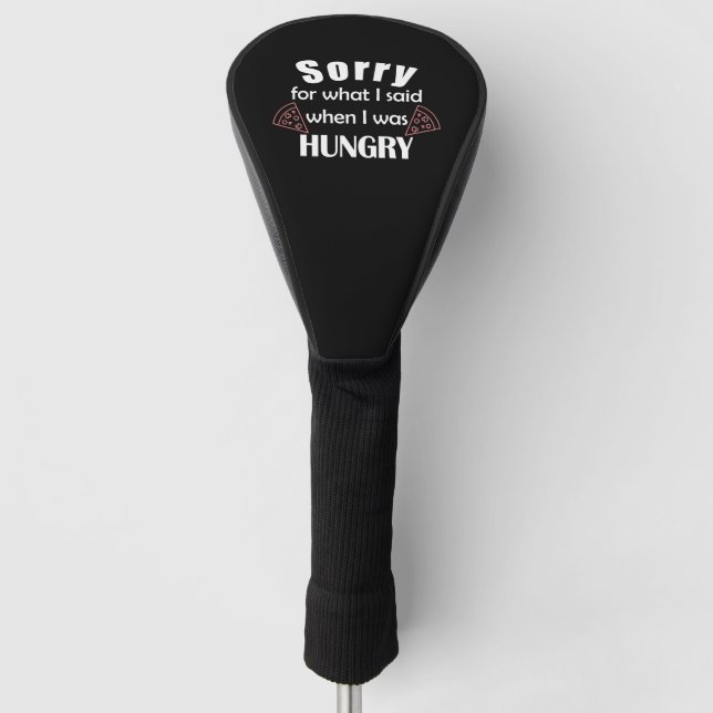Sorry for what I said Golf Head Cover (Front)