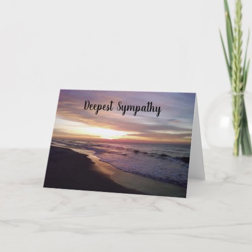SORRY FOR YOU LOSS SYMPATHY CARD