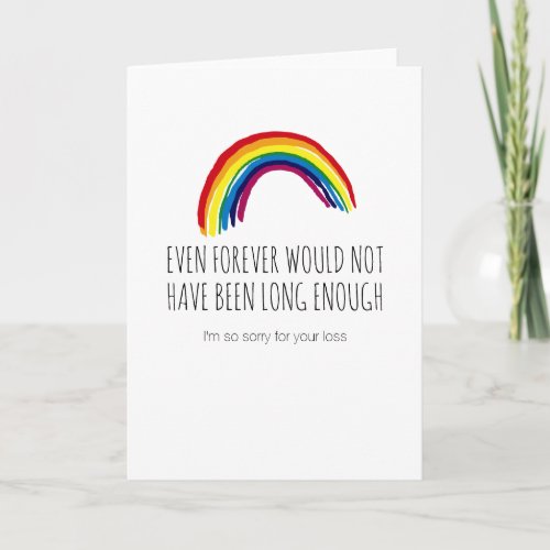 Sorry for your Loss | Pet Sympathy