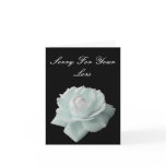Sorry For Your Loss Sympathy Card Sorry For Your Loss Sympathy Card