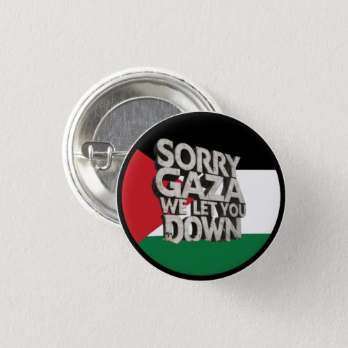 sorry ghaza t_shirt button