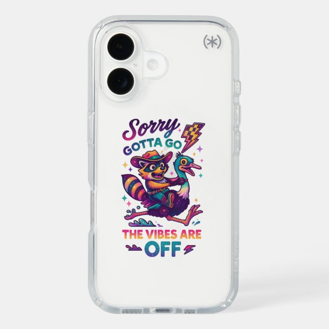 Sorry Gotta Go.... Speck iPhone Case (Front)
