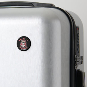 Sorry I Can't Go I'm an Indoor Cat Funny Cat Lover Magnet