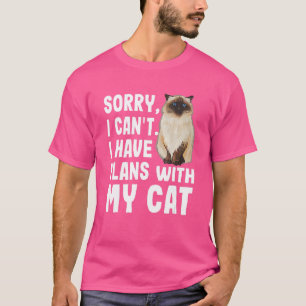 Sorry I Cant I Have Plans With My Himalayan C T-Shirt