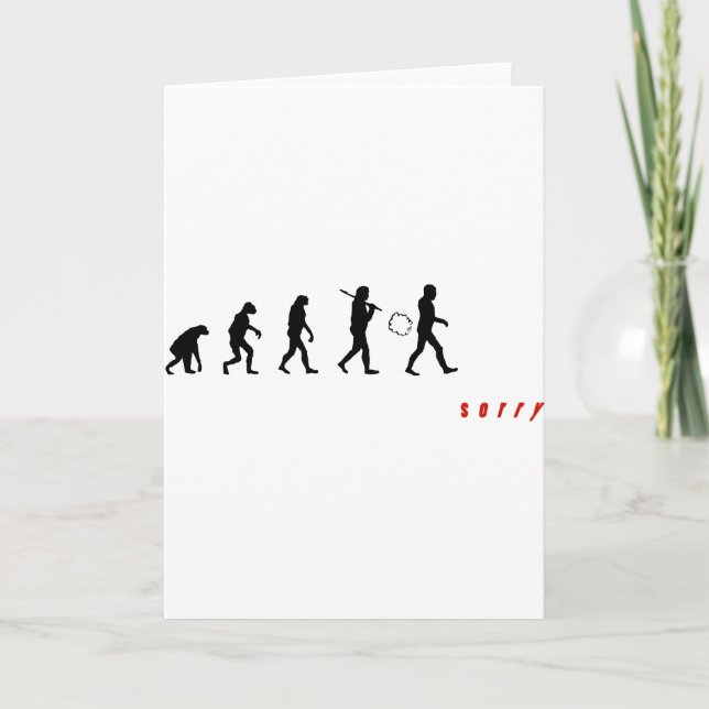 Sorry I Farted! Card (Front)