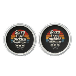 Sorry I Have Pickles This Weekend  Cufflinks