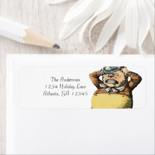 Sorry I Hurt You Funny Man Pulling His Hair Label