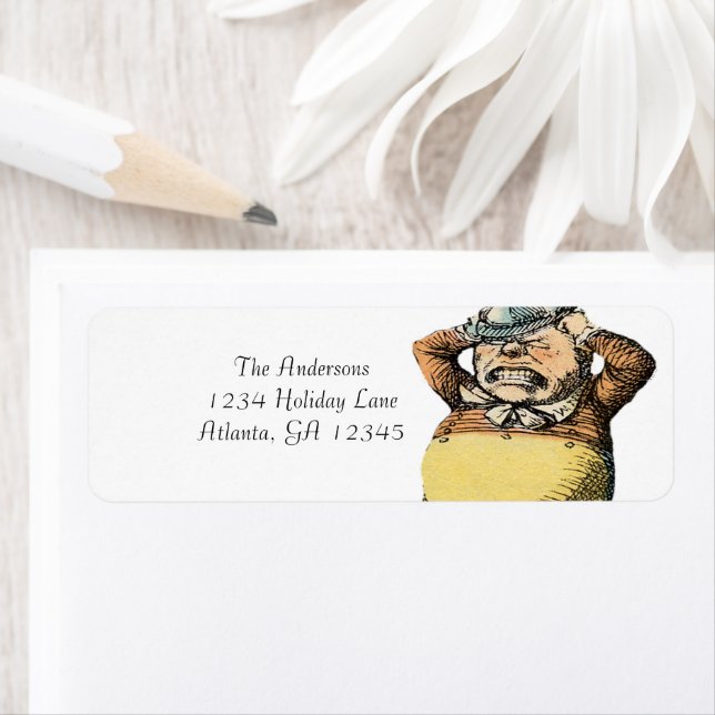 Sorry I Hurt You Funny Man Pulling His Hair Label (Insitu)