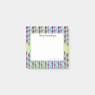 Sorry I missed you customize texts JW.org Post-it Notes