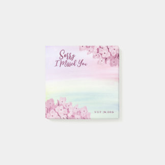 Sorry I Missed You JW Service Post-it Notes