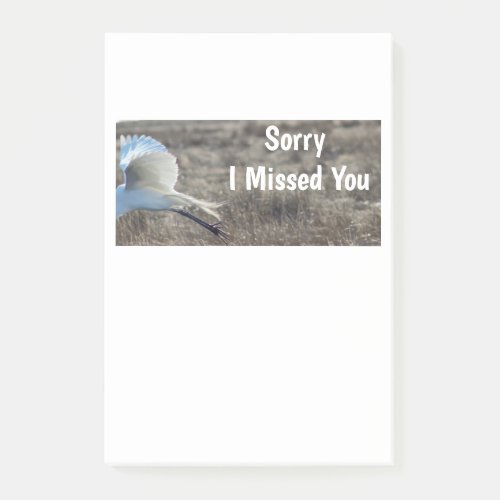 Sorry I Missed You Post_it Notes