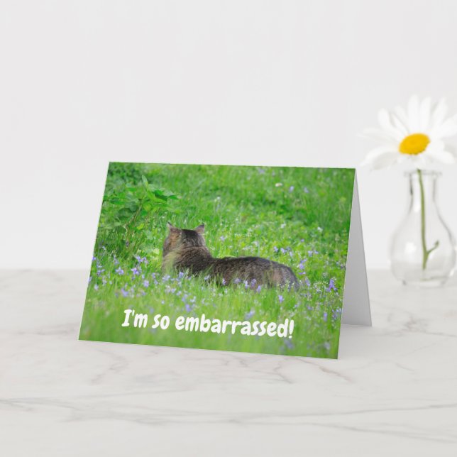 Sorry I Missed Your Birthday  Card (Small Plant)