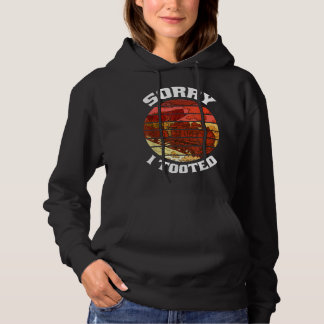 Sorry I Tooted Funny Train Lovers Boys Railroad Tr Hoodie