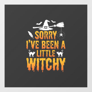 Sorry I’ve Been A Little Witchy Halloween Floor Decals