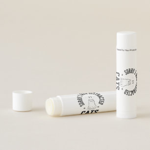 Sorry I was distracted by cats buttons Lip Balm