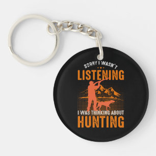 Sorry I Wasnt Listening Keychain