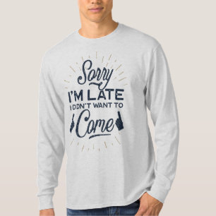 Sorry iam late idid not come Basic Long Sleeve T-Shirt