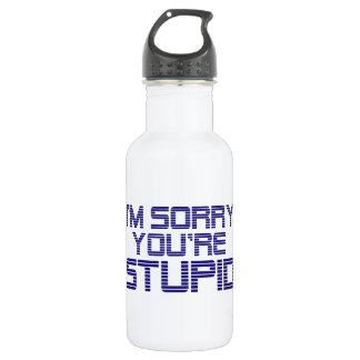 Sorry Ice Stainless Steel Water Bottle