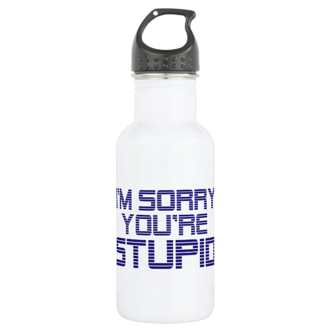 Sorry Ice Stainless Steel Water Bottle (Front)