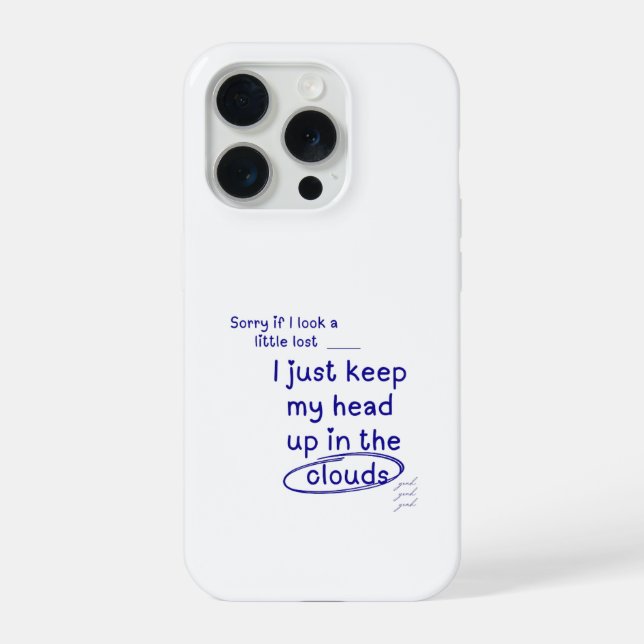 Sorry if i look a little lost Phone Case (Back)