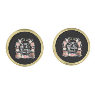 Sorry I'M Fully Booked Tonight Cufflinks