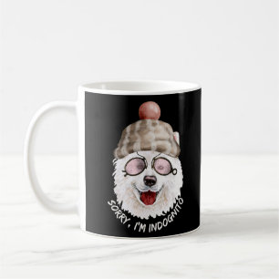 SORRY I'M INDOGNITO (Japanese Spitz) funny dog Coffee Mug