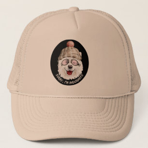 SORRY I'M INDOGNITO (Japanese Spitz) funny dog Trucker Hat