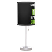 Sorry I'm Late My Car Was Charging a Funny EV Elec Table Lamp (Left)