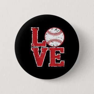 Sorry Ladies My Heart Belongs To Baseball Boy Vale Button