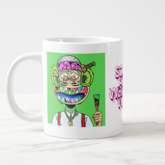 Sorry not sorry King Ape actin' weird Giant Coffee Mug