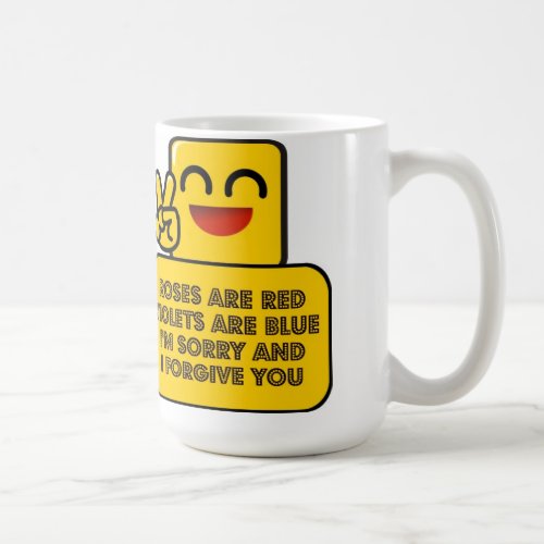 Sorry Poem Mug as a Peace Offering