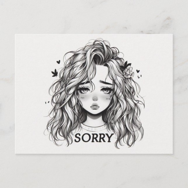 Sorry Postcard (Front)