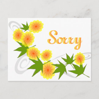 Sorry Postcard