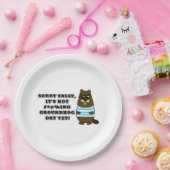 Sorry Sally, It's not #*@%ing Groundhog Day Yet Paper Plates (Party)