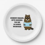 Sorry Sally, Long Winter Paper Plates