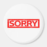 Sorry Stamp Magnet