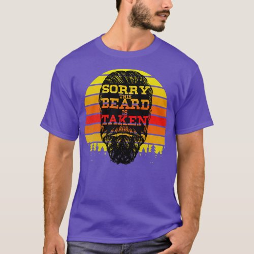 Sorry This Beard is Taken Shirt Valentines Day Gif