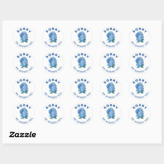 Sorry We Missed You JW Envelope Seal Stickers